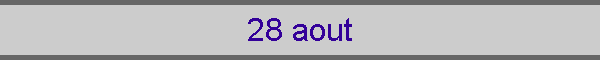 28 aout
