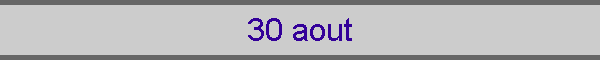 30 aout